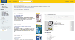 Desktop Screenshot of critiqueslibres.com