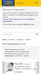 Mobile Screenshot of critiqueslibres.com