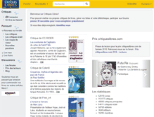 Tablet Screenshot of critiqueslibres.com